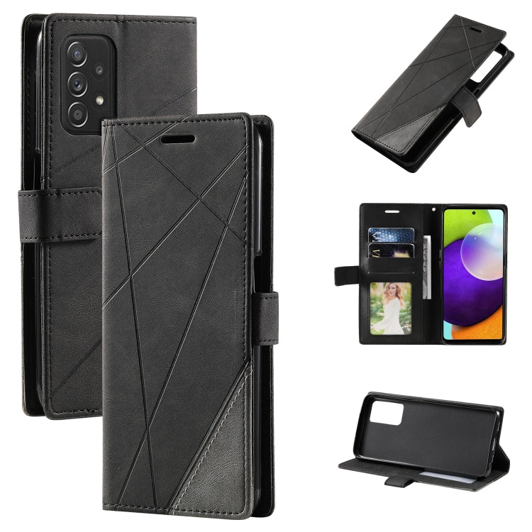 Custodia per telefono in pelle con giunture al tatto, For Samsung Galaxy A23 4G, For Realme C21Y, For Realme C31, For Realme C35