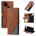 Custodia per telefono in pelle con giunture al tatto, For Samsung Galaxy A23 4G, For Realme C21Y, For Realme C31, For Realme C35