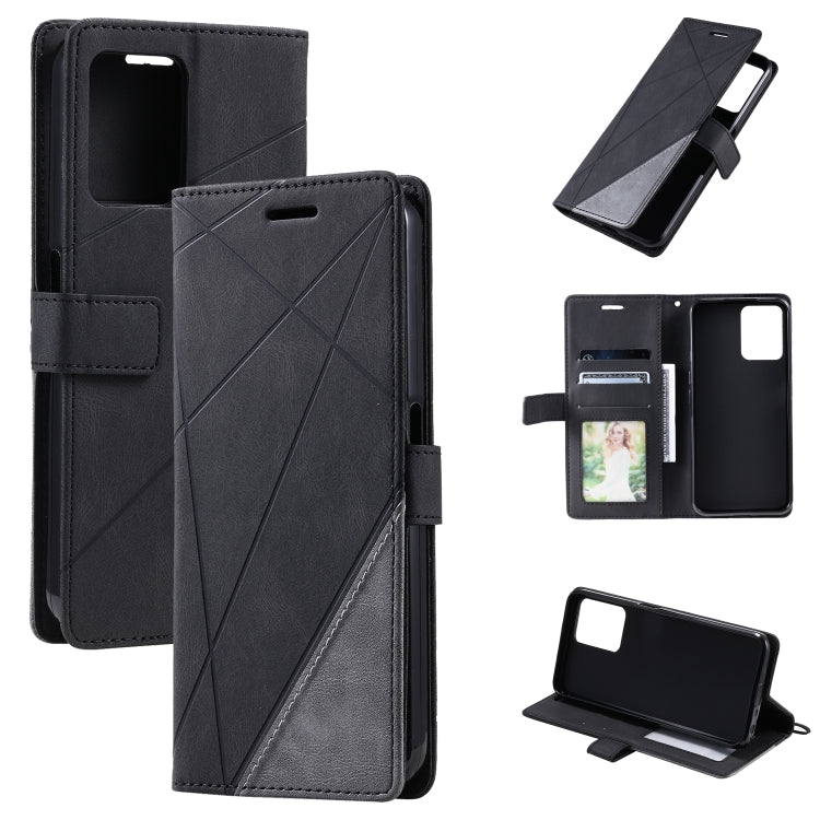 Custodia per telefono in pelle con giunture al tatto, For Samsung Galaxy A23 4G, For Realme C21Y, For Realme C31, For Realme C35