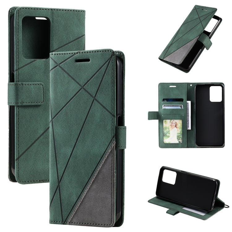 Custodia per telefono in pelle con giunture al tatto, For Samsung Galaxy A23 4G, For Realme C21Y, For Realme C31, For Realme C35