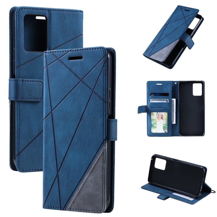 Custodia per telefono in pelle con giunture al tatto, For Xiaomi Redmi 10C 4G / 10 Indian, For vivo Y21 2021 / Y33s, For Xiaomi Poco M4 Pro 4G, For OPPO Find X5 Lite