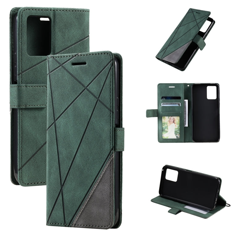 Custodia per telefono in pelle con giunture al tatto, For Xiaomi Redmi 10C 4G / 10 Indian, For vivo Y21 2021 / Y33s, For Xiaomi Poco M4 Pro 4G, For OPPO Find X5 Lite