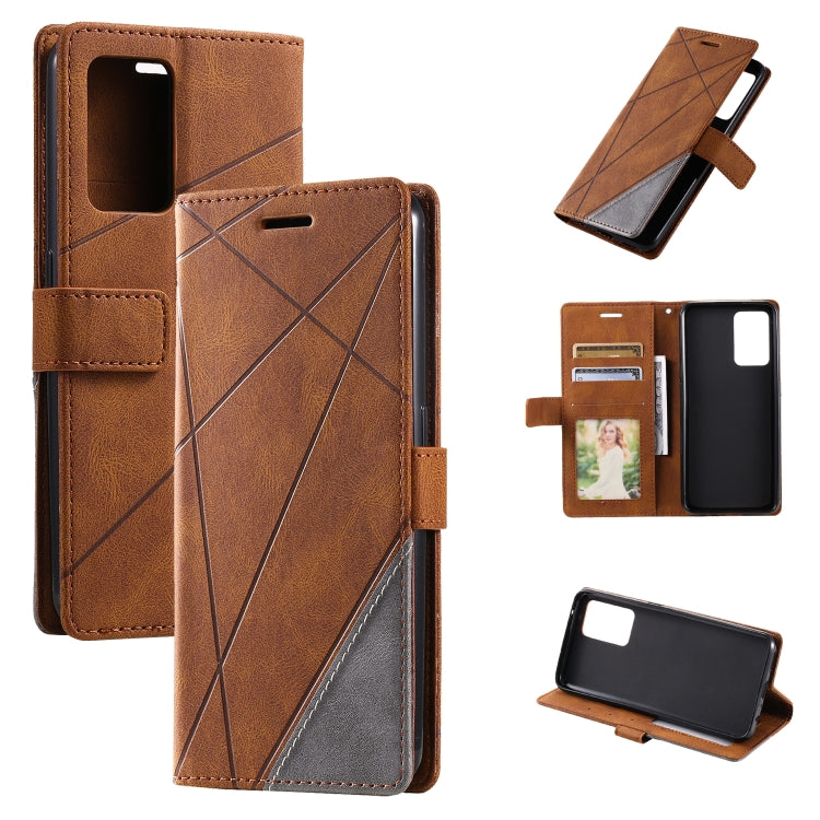 Custodia per telefono in pelle con giunture al tatto, For Xiaomi Redmi 10C 4G / 10 Indian, For vivo Y21 2021 / Y33s, For Xiaomi Poco M4 Pro 4G, For OPPO Find X5 Lite