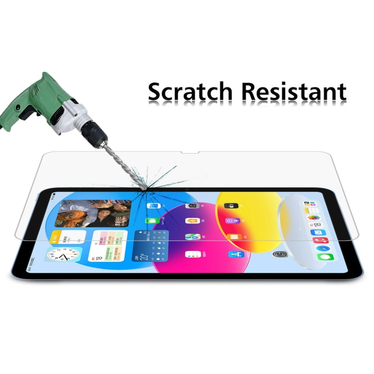 Pellicola in vetro temperato antideflagrante da 0,26 mm 9H 2,5D, For iPad 2026 / 2025 / 2022(1 PC)