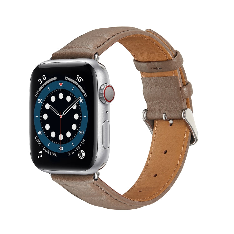 Cinturino in vera pelle, For Apple Watch Ultra 49mm / Series 8&7 45mm / SE 2&6&SE&5&4 44mm / 3&2&1 42mm, For Apple Watch Series 8&7 41mm / SE 2&6&SE&5&4 40mm / 3&2&1 38mm