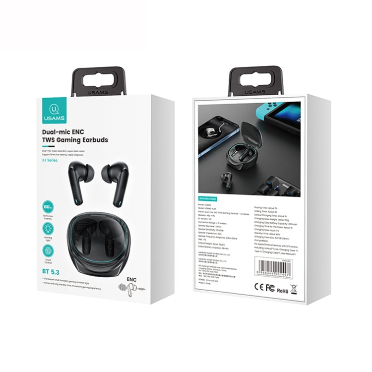 Auricolare Bluetooth TWS USAMS XJ13 con doppio microfono