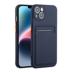 Custodia per telefono in TPU antiurto con slot per schede, For iPhone 14, For iPhone 14 Plus