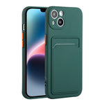 Custodia per telefono in TPU antiurto con slot per schede, For iPhone 14, For iPhone 14 Plus