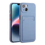 Custodia per telefono in TPU antiurto con slot per schede, For iPhone 14, For iPhone 14 Plus