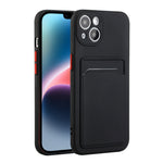 Custodia per telefono in TPU antiurto con slot per schede, For iPhone 14, For iPhone 14 Plus
