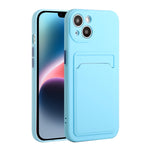 Custodia per telefono in TPU antiurto con slot per schede, For iPhone 14, For iPhone 14 Plus