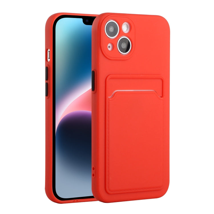 Custodia per telefono in TPU antiurto con slot per schede, For iPhone 14, For iPhone 14 Plus