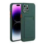 Custodia per telefono in TPU antiurto con slot per schede, For iPhone 14 Pro, For iPhone 14 Pro Max
