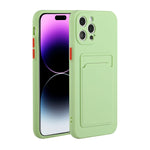 Custodia per telefono in TPU antiurto con slot per schede, For iPhone 14 Pro, For iPhone 14 Pro Max