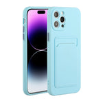 Custodia per telefono in TPU antiurto con slot per schede, For iPhone 14 Pro, For iPhone 14 Pro Max