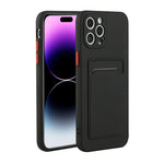 Custodia per telefono in TPU antiurto con slot per schede, For iPhone 14 Pro, For iPhone 14 Pro Max