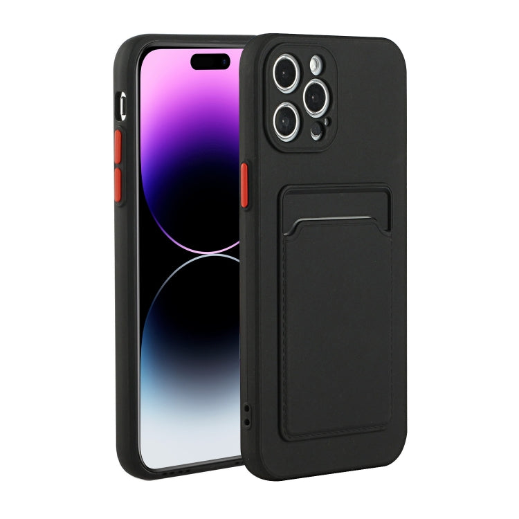Custodia per telefono in TPU antiurto con slot per schede, For iPhone 14 Pro, For iPhone 14 Pro Max