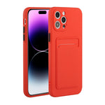 Custodia per telefono in TPU antiurto con slot per schede, For iPhone 14 Pro, For iPhone 14 Pro Max