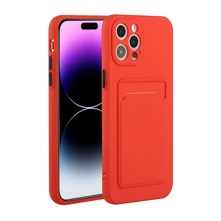 Custodia per telefono in TPU antiurto con slot per schede, For iPhone 14 Pro, For iPhone 14 Pro Max
