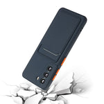 Custodia per telefono in TPU antiurto con slot per schede, For Samsung Galaxy S22 5G, For Samsung Galaxy S22+ 5G