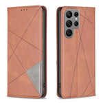 Custodia per telefono in pelle magnetica invisibile prismatica, For Samsung Galaxy A14 5G, For Samsung Galaxy S23+ 5G, For Samsung Galaxy S23 Ultra 5G, For Samsung Galaxy S23 5G