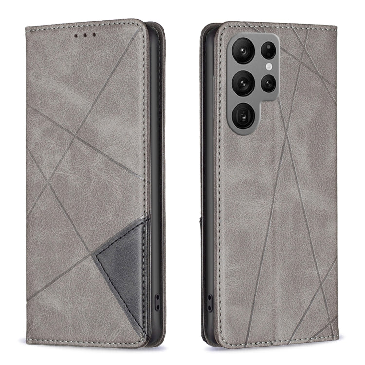 Custodia per telefono in pelle magnetica invisibile prismatica, For Samsung Galaxy A14 5G, For Samsung Galaxy S23+ 5G, For Samsung Galaxy S23 Ultra 5G, For Samsung Galaxy S23 5G