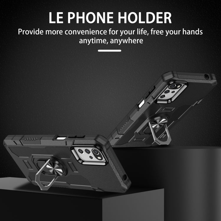 Custodia per telefono ibrida con armatura porta anello, For Motorola Moto G22, For Motorola Moto G Stylus 2021, For OPPO A57 5G, For Realme C30 4G