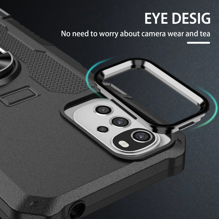 Custodia per telefono ibrida con armatura porta anello, For Motorola Moto G22, For Motorola Moto G Stylus 2021, For OPPO A57 5G, For Realme C30 4G