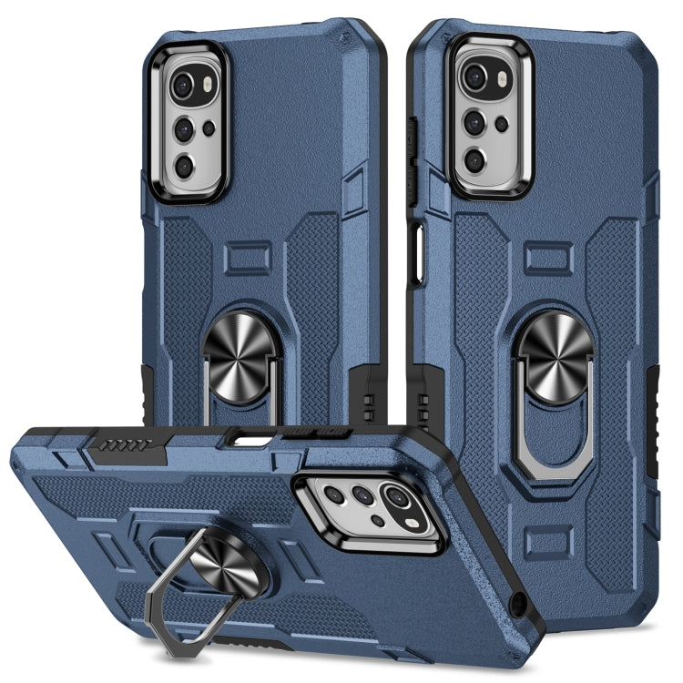 Custodia per telefono ibrida con armatura porta anello, For Motorola Moto G22, For Motorola Moto G Stylus 2021, For OPPO A57 5G, For Realme C30 4G