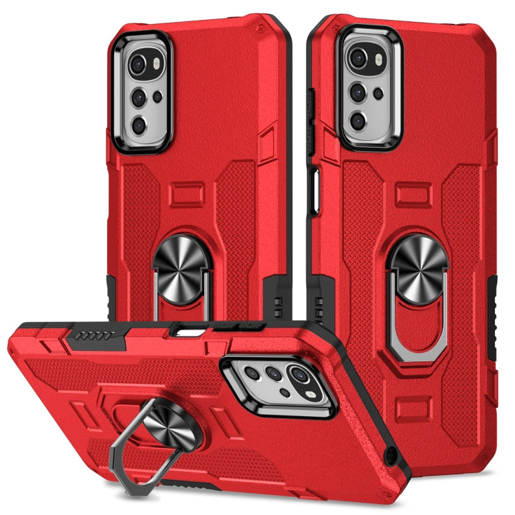 Custodia per telefono ibrida con armatura porta anello, For Motorola Moto G22, For Motorola Moto G Stylus 2021, For OPPO A57 5G, For Realme C30 4G