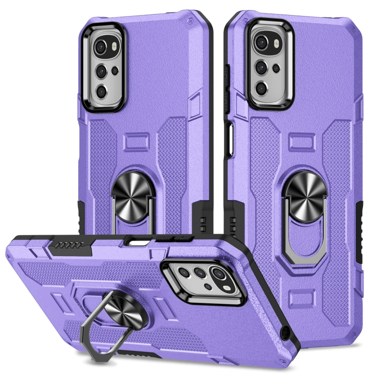 Custodia per telefono ibrida con armatura porta anello, For Motorola Moto G22, For Motorola Moto G Stylus 2021, For OPPO A57 5G, For Realme C30 4G