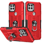 Custodia per telefono ibrida con armatura porta anello, For Motorola Moto G22, For Motorola Moto G Stylus 2021, For OPPO A57 5G, For Realme C30 4G