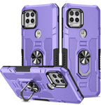 Custodia per telefono ibrida con armatura porta anello, For Motorola Moto G22, For Motorola Moto G Stylus 2021, For OPPO A57 5G, For Realme C30 4G