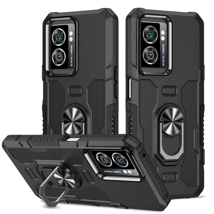 Custodia per telefono ibrida con armatura porta anello, For Motorola Moto G22, For Motorola Moto G Stylus 2021, For OPPO A57 5G, For Realme C30 4G