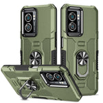 Custodia per telefono ibrida con armatura porta anello, For Motorola Moto G22, For Motorola Moto G Stylus 2021, For OPPO A57 5G, For Realme C30 4G