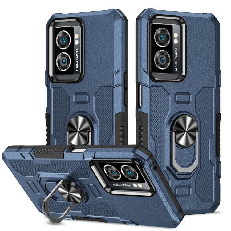Custodia per telefono ibrida con armatura porta anello, For Motorola Moto G22, For Motorola Moto G Stylus 2021, For OPPO A57 5G, For Realme C30 4G