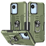 Custodia per telefono ibrida con armatura porta anello, For Motorola Moto G22, For Motorola Moto G Stylus 2021, For OPPO A57 5G, For Realme C30 4G
