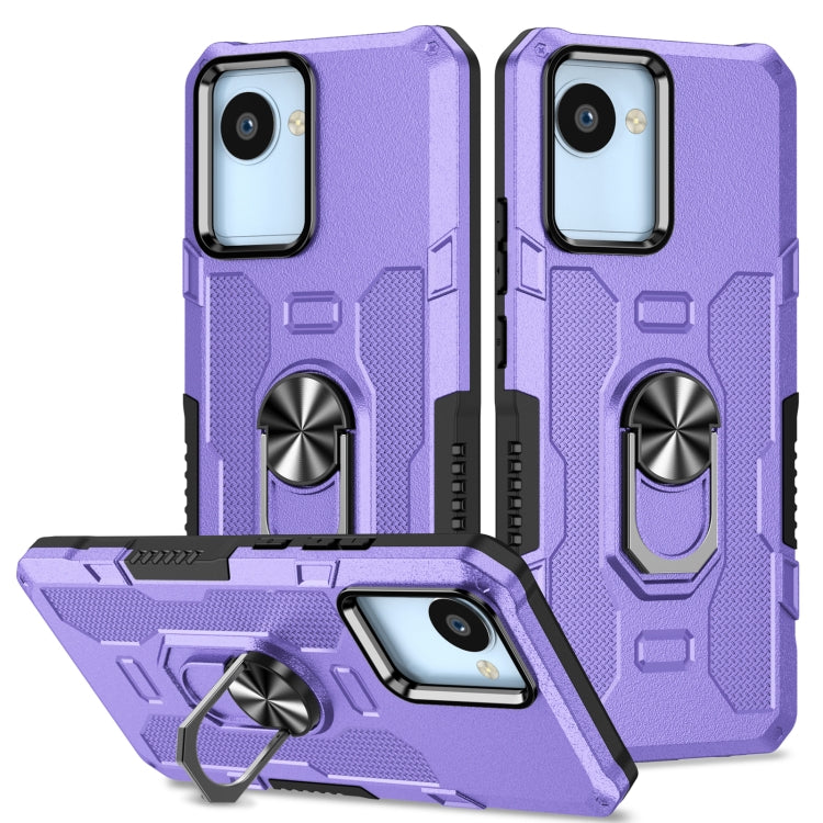 Custodia per telefono ibrida con armatura porta anello, For Motorola Moto G22, For Motorola Moto G Stylus 2021, For OPPO A57 5G, For Realme C30 4G
