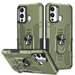 Custodia per telefono ibrida con armatura porta anello, For Infinix Hot 12i, For Infinix Hot 12 Play, For Honor X7, For Honor X8