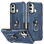 Custodia per telefono ibrida con armatura porta anello, For Infinix Hot 12i, For Infinix Hot 12 Play, For Honor X7, For Honor X8