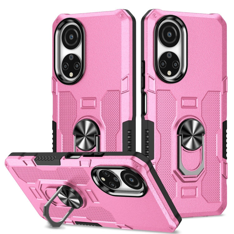 Custodia per telefono ibrida con armatura porta anello, For Infinix Hot 12i, For Infinix Hot 12 Play, For Honor X7, For Honor X8
