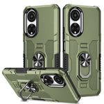 Custodia per telefono ibrida con armatura porta anello, For Infinix Hot 12i, For Infinix Hot 12 Play, For Honor X7, For Honor X8