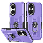 Custodia per telefono ibrida con armatura porta anello, For Infinix Hot 12i, For Infinix Hot 12 Play, For Honor X7, For Honor X8