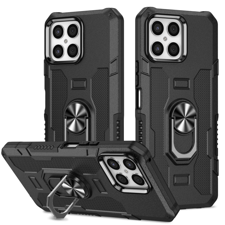 Custodia per telefono ibrida con armatura porta anello, For Infinix Hot 12i, For Infinix Hot 12 Play, For Honor X7, For Honor X8
