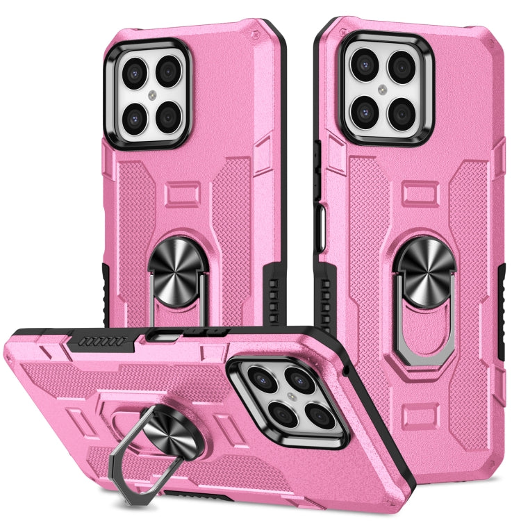 Custodia per telefono ibrida con armatura porta anello, For Infinix Hot 12i, For Infinix Hot 12 Play, For Honor X7, For Honor X8