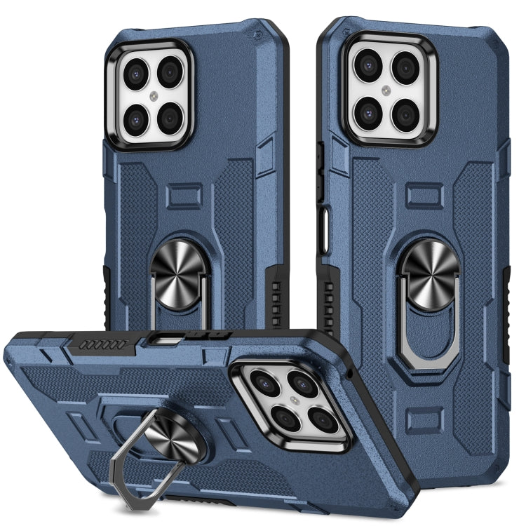 Custodia per telefono ibrida con armatura porta anello, For Infinix Hot 12i, For Infinix Hot 12 Play, For Honor X7, For Honor X8