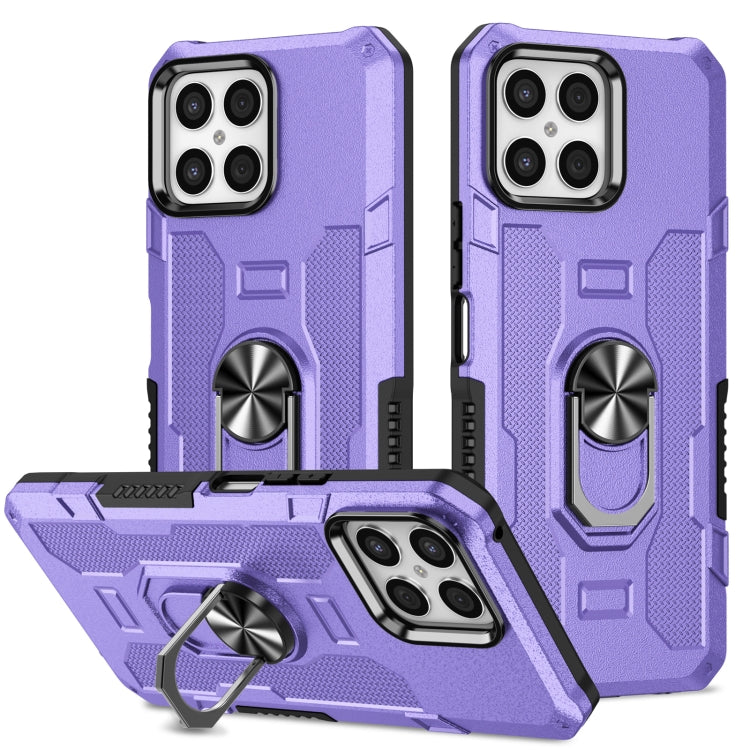 Custodia per telefono ibrida con armatura porta anello, For Infinix Hot 12i, For Infinix Hot 12 Play, For Honor X7, For Honor X8