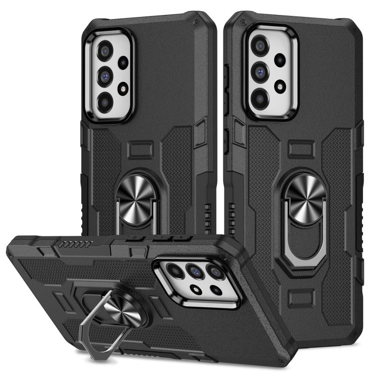 Custodia per telefono ibrida con armatura porta anello, For Samsung Galaxy A73 5G, For Xiaomi Redmi Note 11 Global, For Xiaomi Poco X4 Pro 5G, For vivo Y20