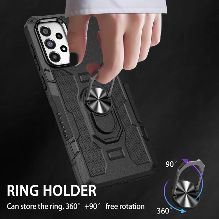 Custodia per telefono ibrida con armatura porta anello, For Samsung Galaxy A73 5G, For Xiaomi Redmi Note 11 Global, For Xiaomi Poco X4 Pro 5G, For vivo Y20