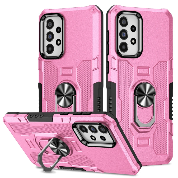 Custodia per telefono ibrida con armatura porta anello, For Samsung Galaxy A73 5G, For Xiaomi Redmi Note 11 Global, For Xiaomi Poco X4 Pro 5G, For vivo Y20